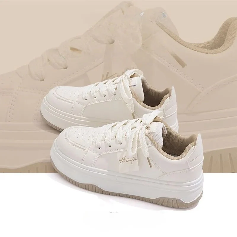 Valkoinen Chunky Sneakers naisille - Image 7