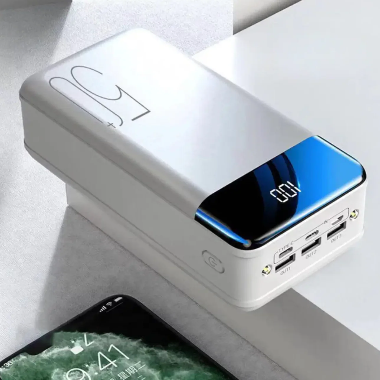 Varavirtalähde 100 000 mAh Pikalatauksella Kannettava Virtaratkaisu Matkustamiseen Ja Hätätilanteisiin - Image 3