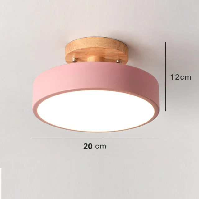 Värikäs LED-kattovalaisin Pohjoismaiseen Tyyliin - Image 10