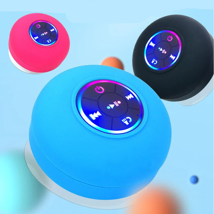 Vedenkestävä Bluetooth Kaiutin Imukuppikiinnitys Musiikkikokemus Uima-altaalle ja Suihkuun - Image 2