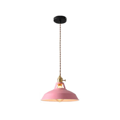 Vintage Metallilamppu Pastelliväreissä Retro-tyylillä - Image 10