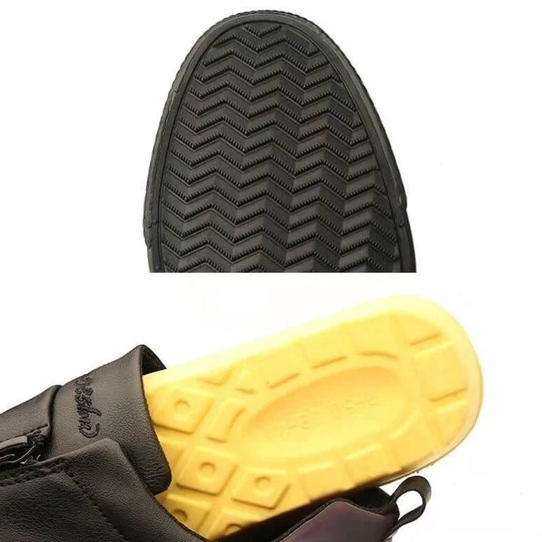 Vulkanoitu Mikrokuitu Nahka Miesten Kengät - Image 8