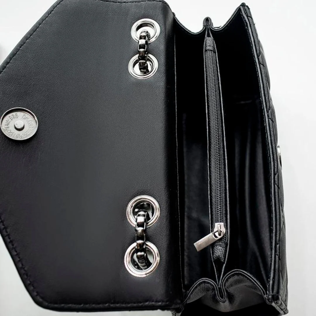 Ylellinen tikattu Crossbody Tupsu käsilaukku - Image 7